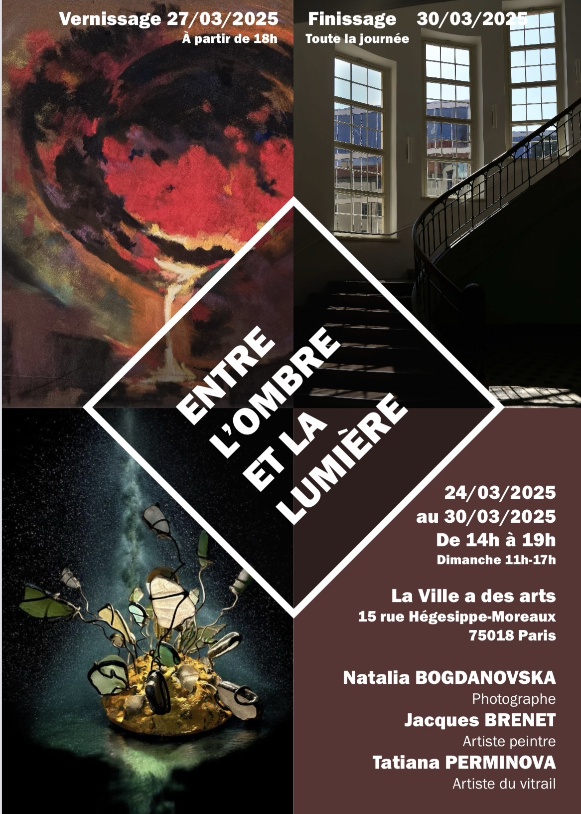 Exposition 24/03-30/03 Paris,18